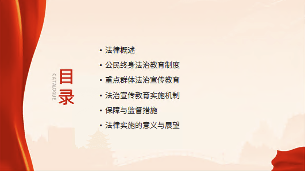 中华人民共和国法治宣传教育法解读PPT课件